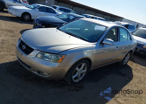 2006 Hyundai Sonata Gls V6/Lx V6 из США, поврежденный, VIN 5NPEU46F06H018622